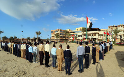 انطلاق فعاليات دراستي تأهيل مساعدي قادة التدريب وقادة التدريب بالمخيم الكشفي الدولي ببورسعيد